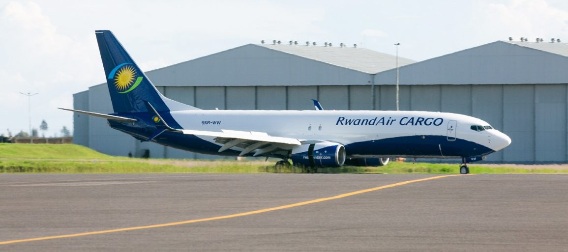 RwandAir cargo plane