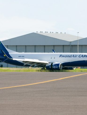 RwandAir cargo plane